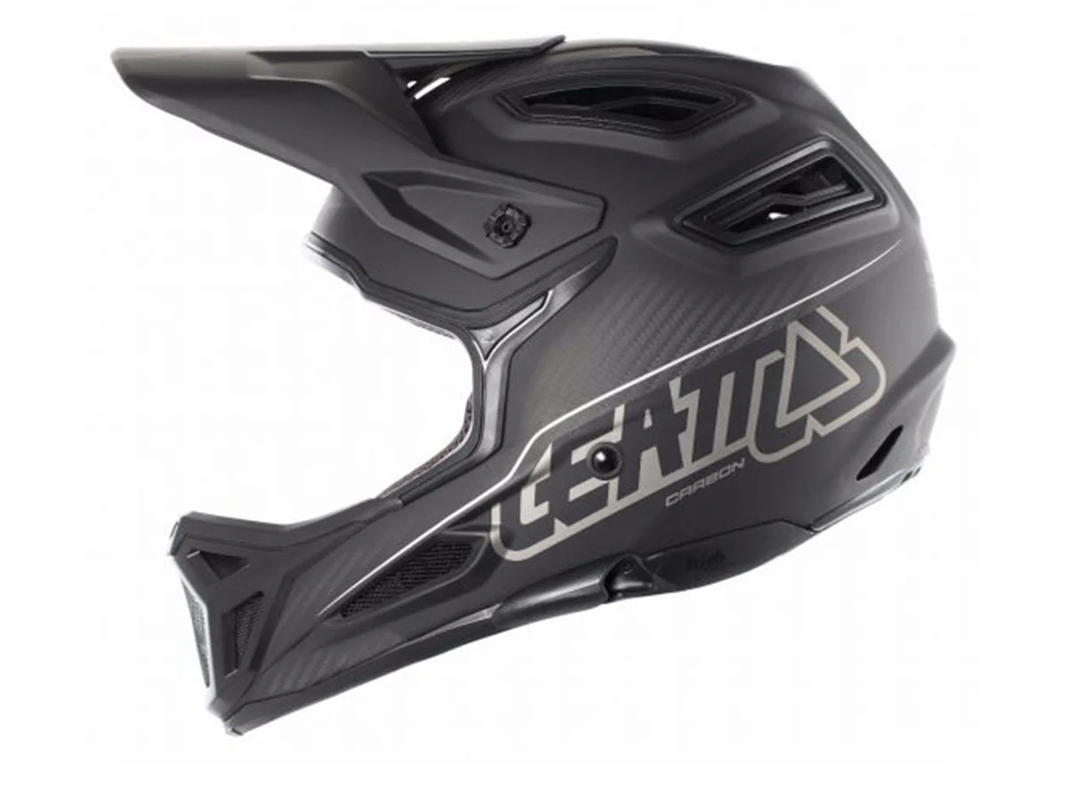 Leatt DBX 6.0 Carbon V23 Full Face Helmet - Carbon-Black - Image 2