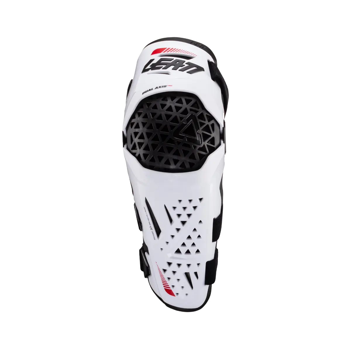 Leatt Dual Axis Pro Knee & Shin Guard - White - 2024 - Image 2