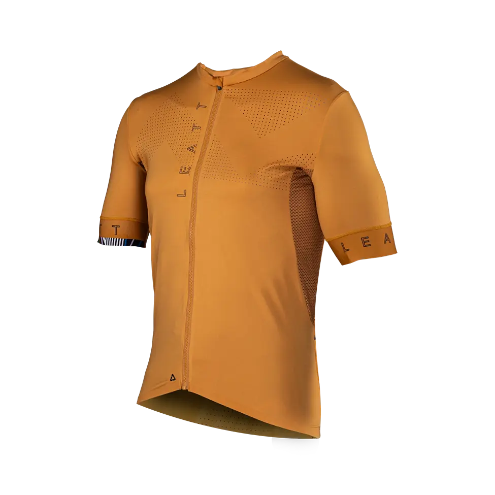 Leatt Endurance 5.0 Short Sleeve MTB Jersey - Rust - 2024 - Image 4
