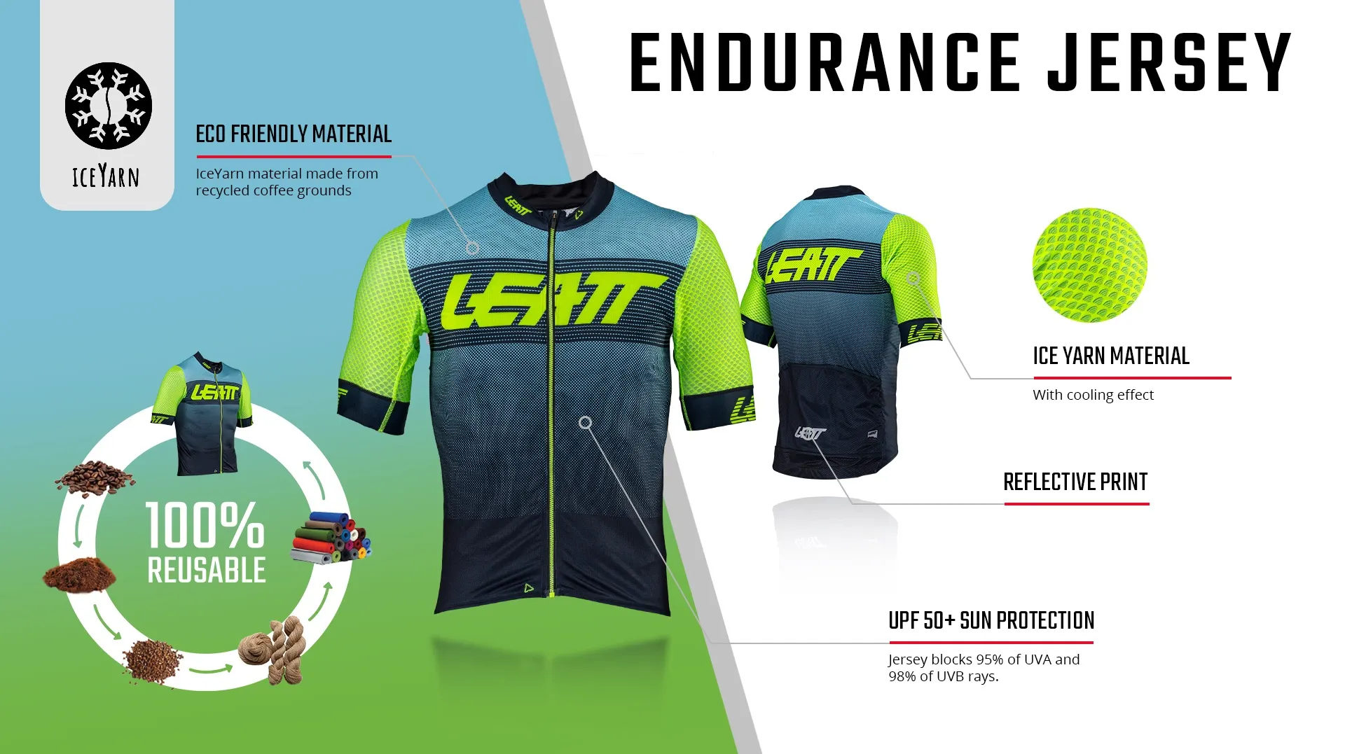 Leatt Endurance 5.0 Short Sleeve MTB Jersey - Rust - 2024 - Image 6