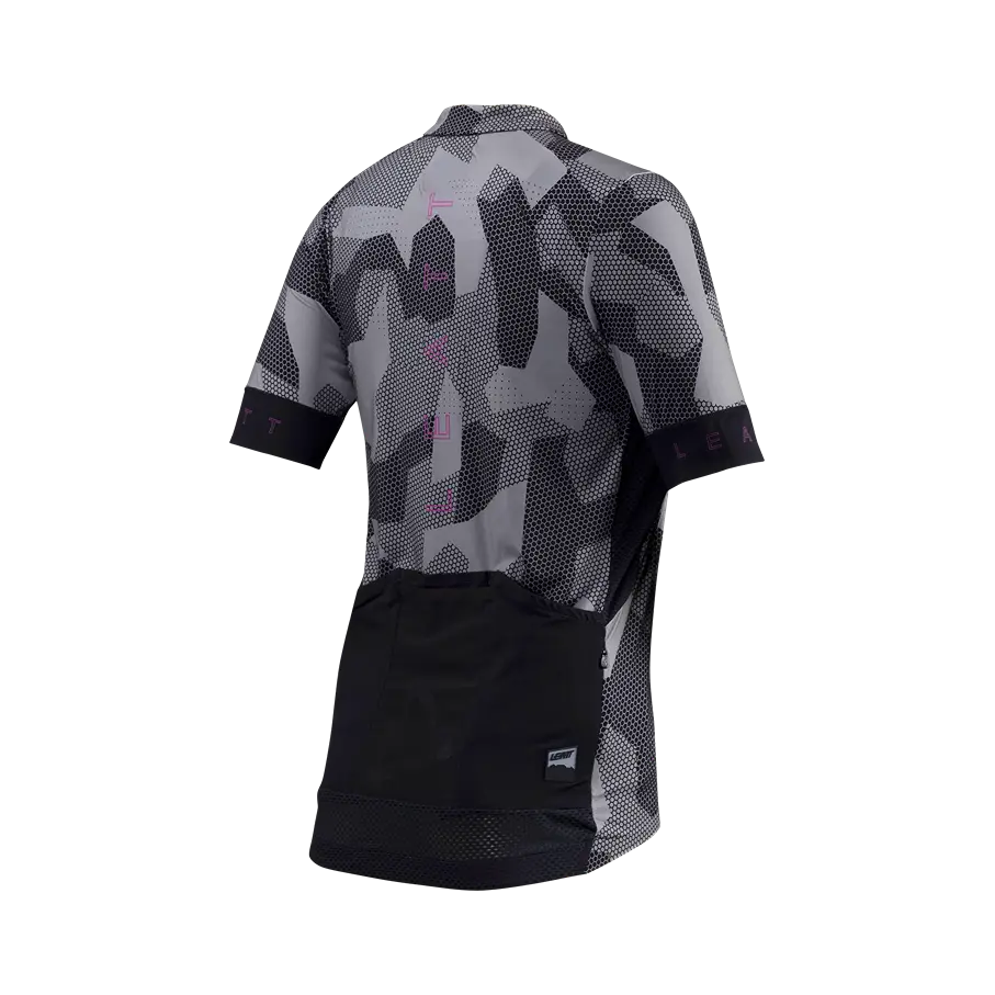 Leatt Endurance 5.0 Short Sleeve MTB Jersey - Womens - Granite - 2024 - Image 3