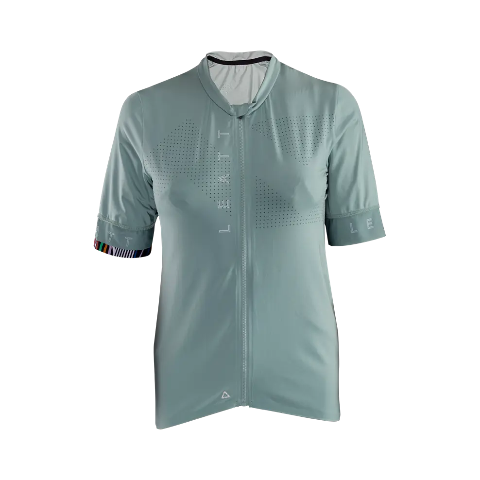 Leatt Endurance 5.0 Short Sleeve MTB Jersey - Womens - Pistachio - 2024 - Image 2