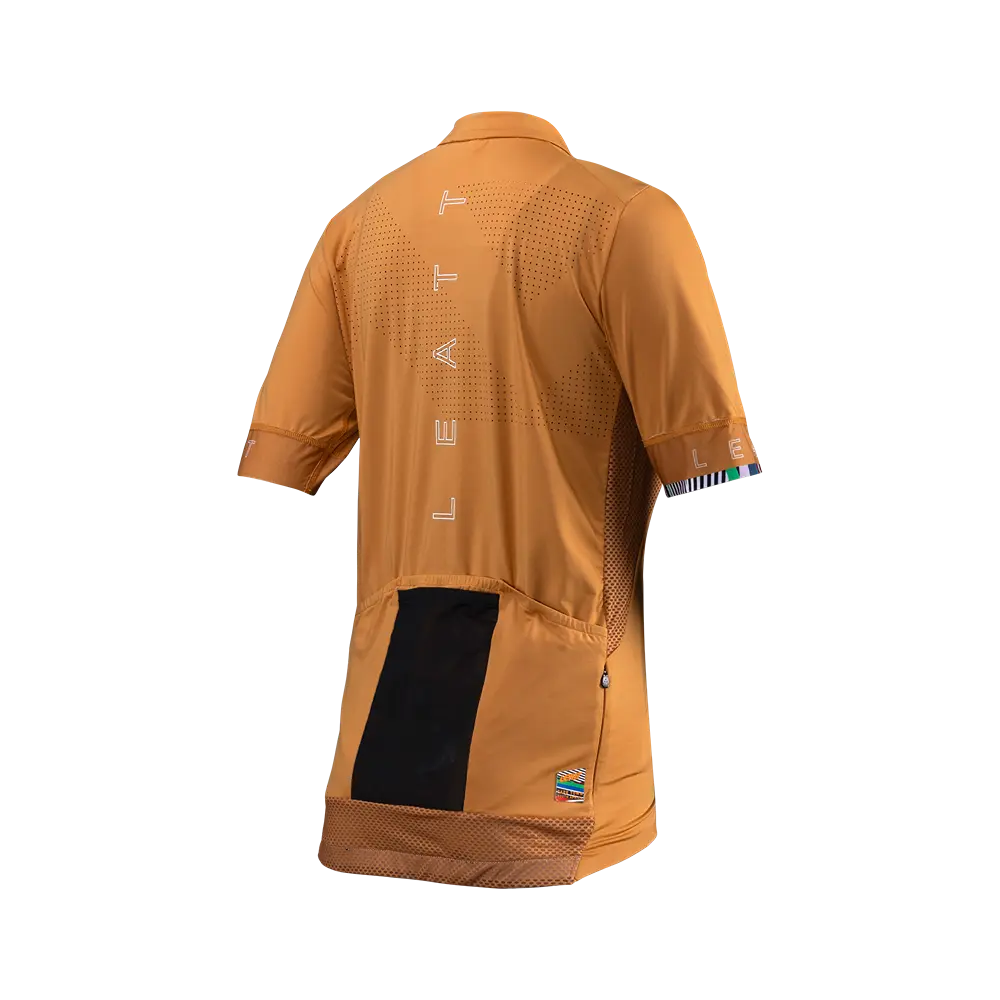 Leatt Endurance 5.0 Short Sleeve MTB Jersey - Womens - Rust - 2024 - Image 5