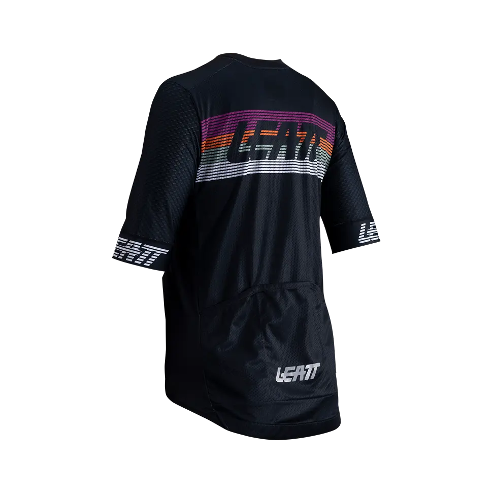 Leatt Endurance 6.0 Short Sleeve MTB Jersey - Womens - Black - 2024 - Image 4