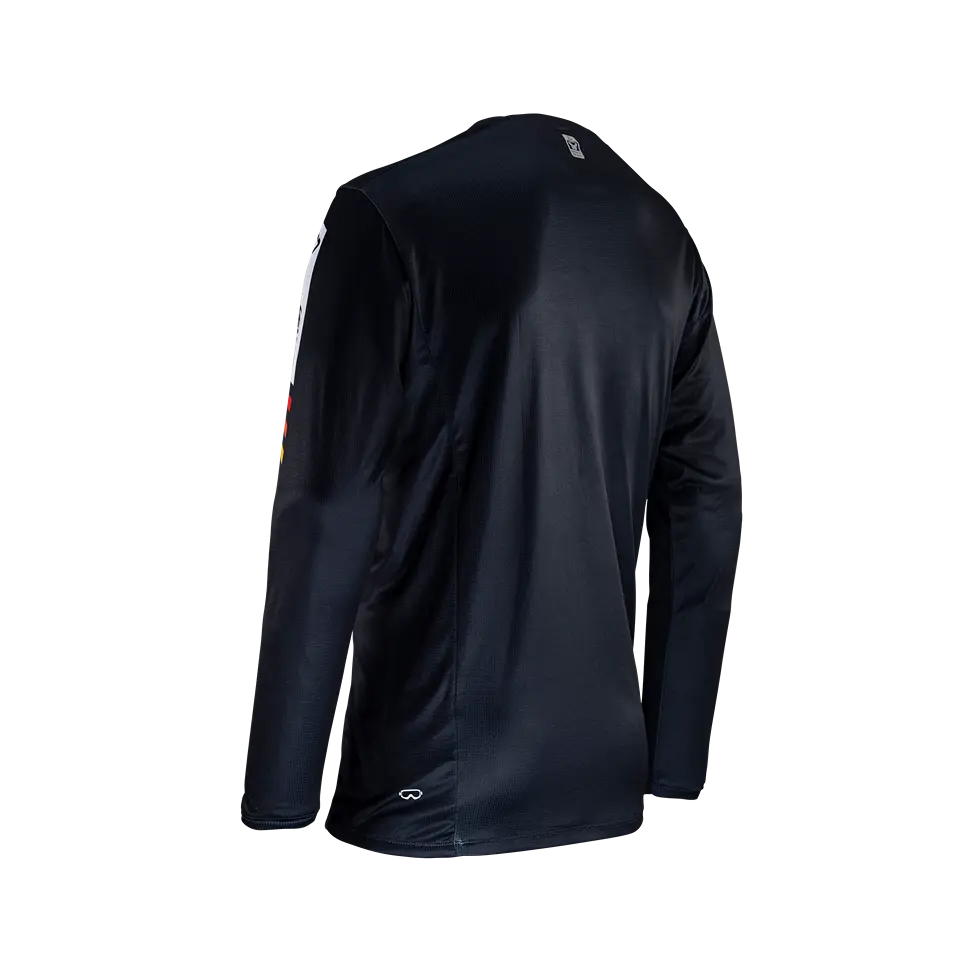 Leatt Enduro 4.0 Long Sleeve MTB Jersey - Black - 2024 - Image 5