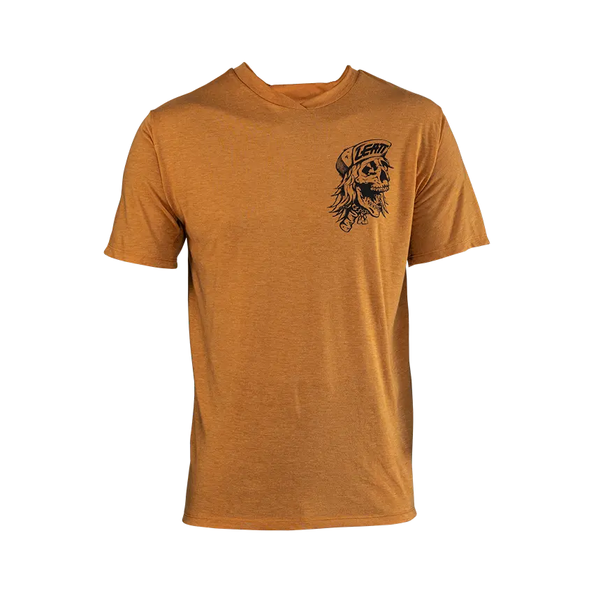 Leatt Gravity 1.0 Short Sleeve MTB Jersey - Rust - 2024 - Image 3
