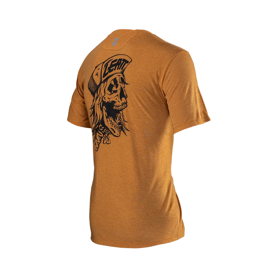 Leatt Gravity 1.0 Short Sleeve MTB Jersey - Rust - 2024 - Image 4