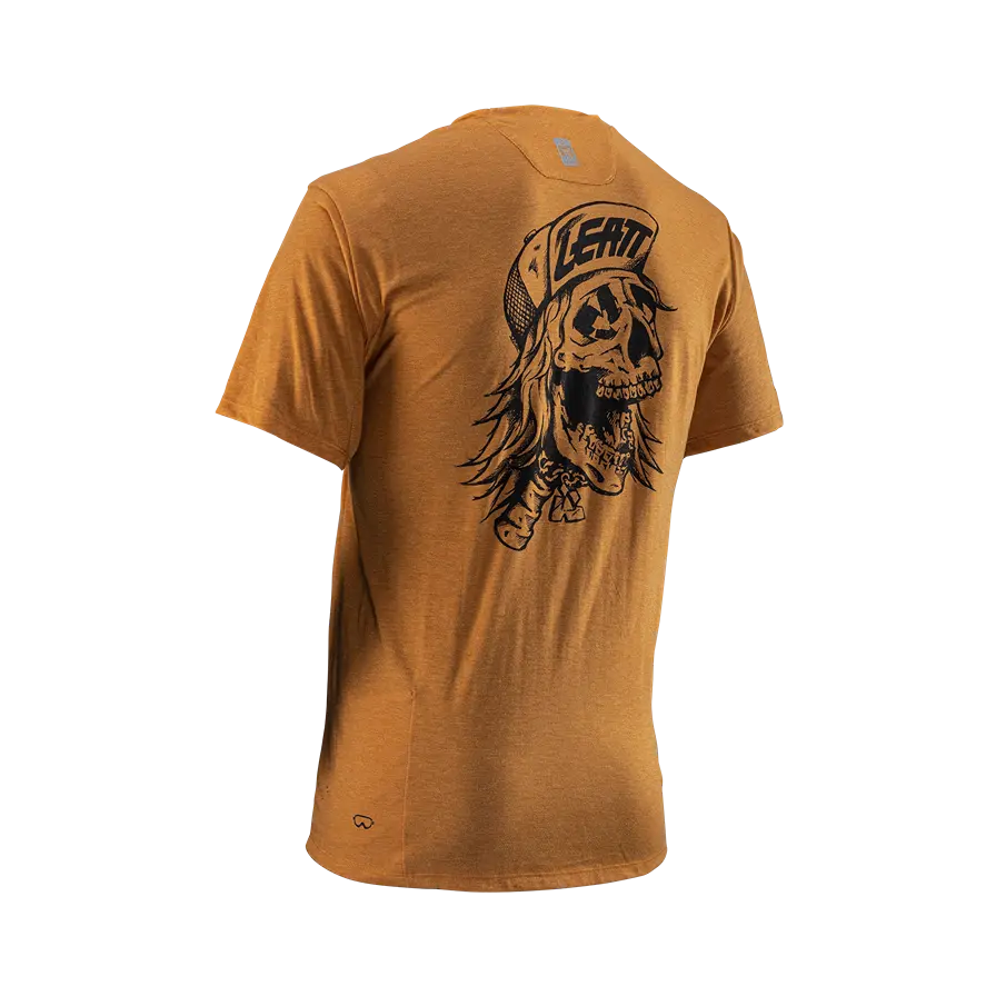 Leatt Gravity 1.0 Short Sleeve MTB Jersey - Rust - 2024 - Image 5
