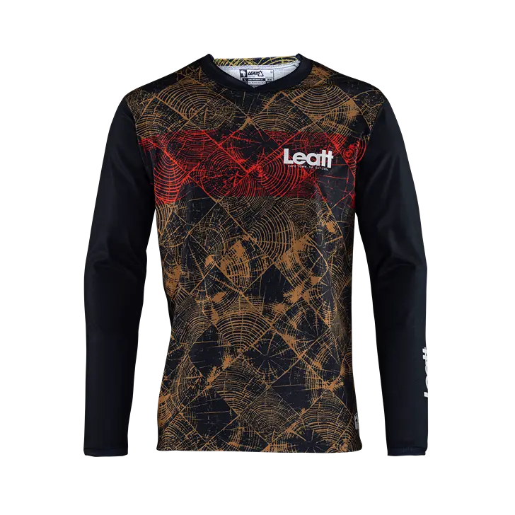 Leatt Gravity 3.0 Long Sleeve MTB Jersey - Timber - 2024 - Image 3