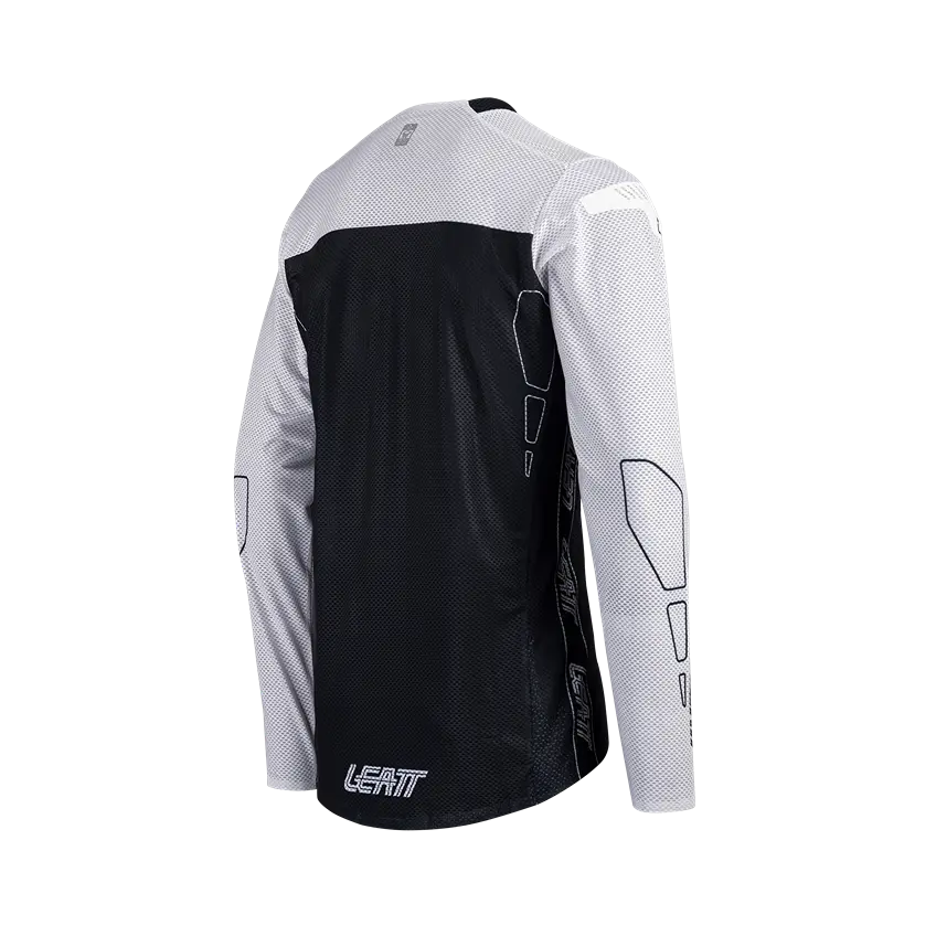Leatt Gravity 4.0 Long Sleeve MTB Jersey - White - 2024 - Image 4
