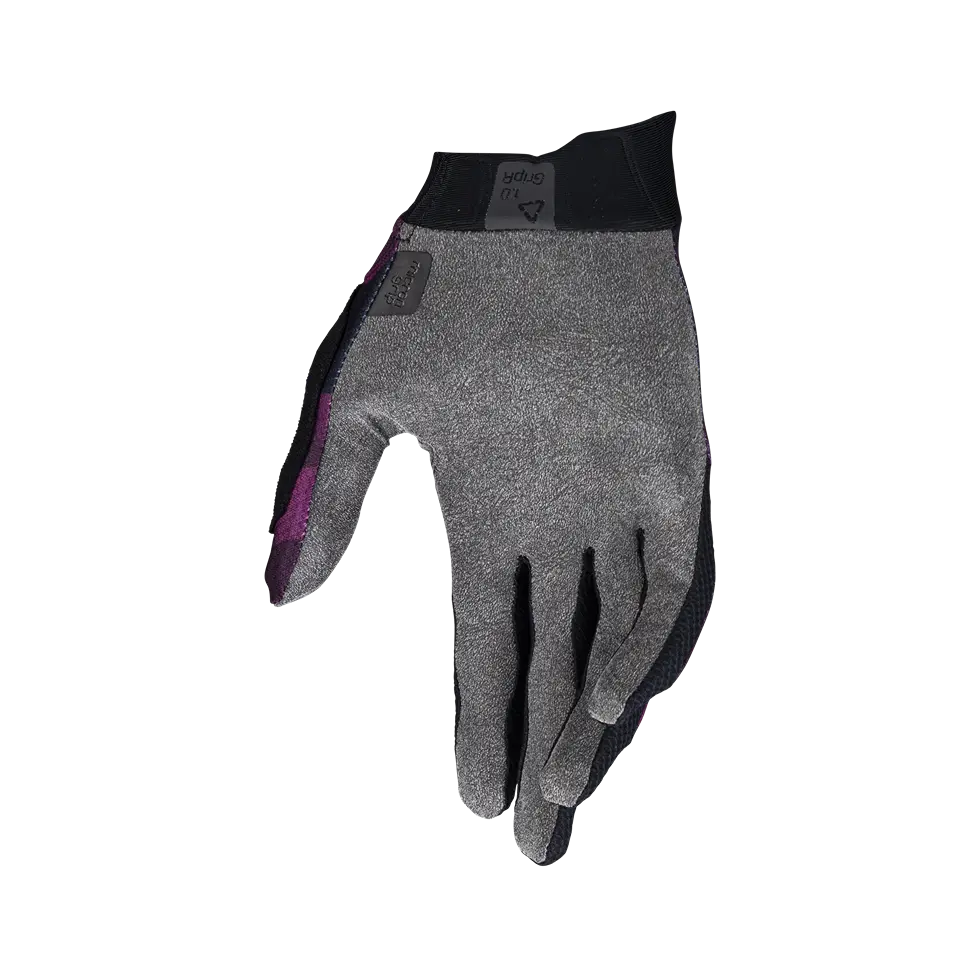 Leatt GripR 1.0 MTB Glove - Purple - 2024 - Image 2