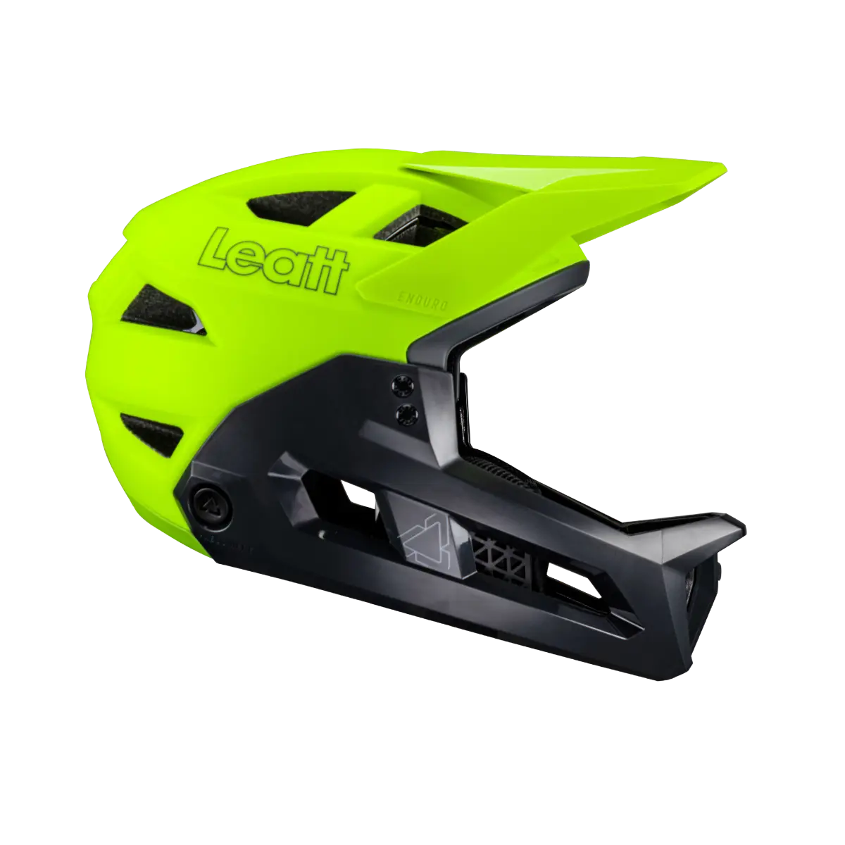 Leatt MTB Enduro 2.0 Full Face Helmet - Lime - 2024 - Image 4