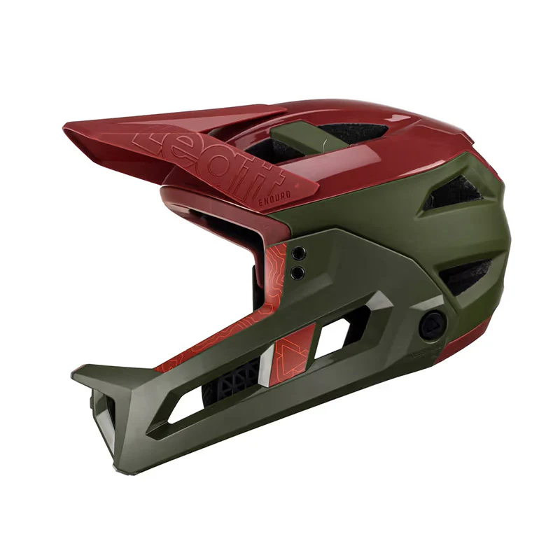 Leatt MTB Enduro 3.0 Full Face Helmet - Pine - 2023 - Image 3