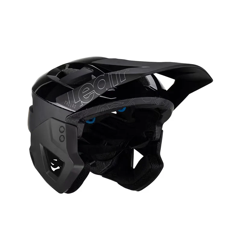 Leatt MTB Enduro 3.0 Full Face Helmet - Stealth - 2025 - Image 2