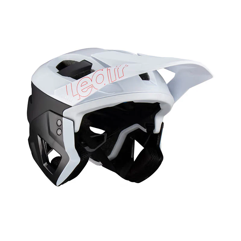 Leatt MTB Enduro 3.0 Full Face Helmet - White - 2023 - Image 2