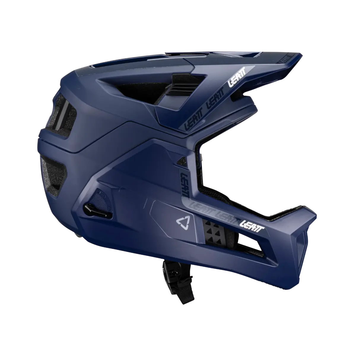 Leatt MTB Enduro 4.0 Full Face Helmet - Blue - 2024 - Image 4