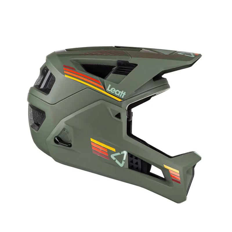 Leatt MTB Enduro 4.0 Full Face Helmet - Pine - 2023 - Image 3