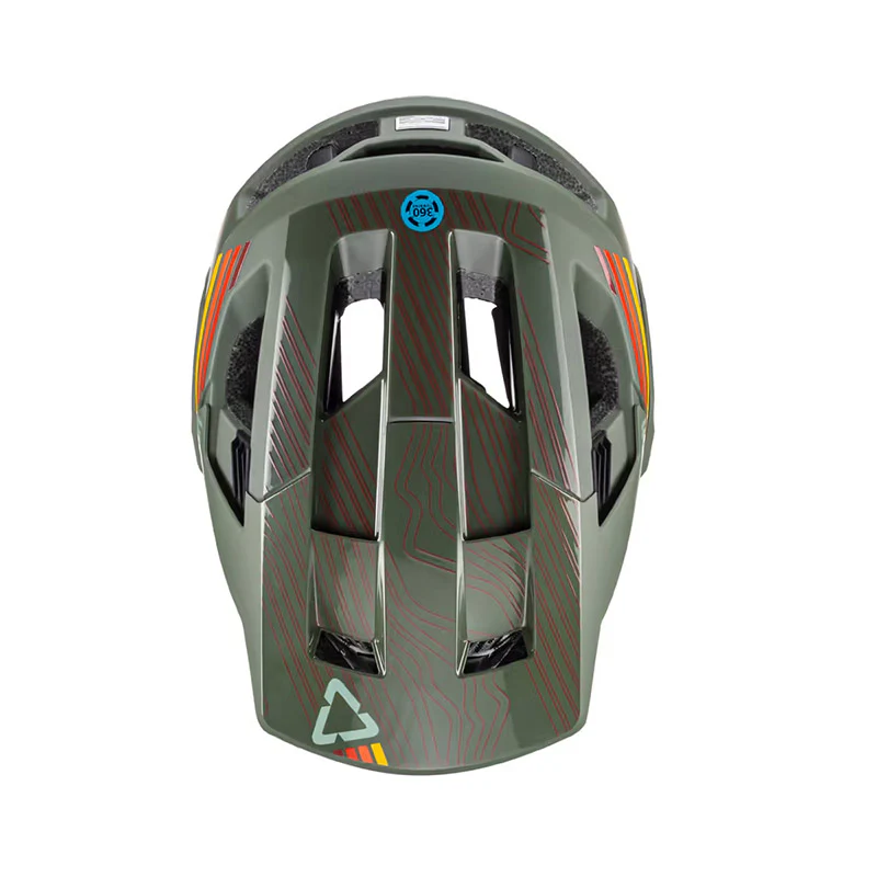 Leatt MTB Enduro 4.0 Full Face Helmet - Pine - 2023 - Image 4
