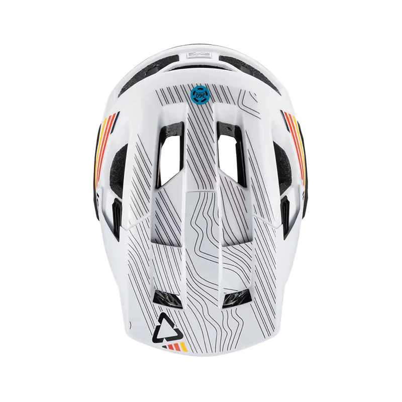 Leatt MTB Enduro 4.0 Full Face Helmet - White - 2023 - Image 2