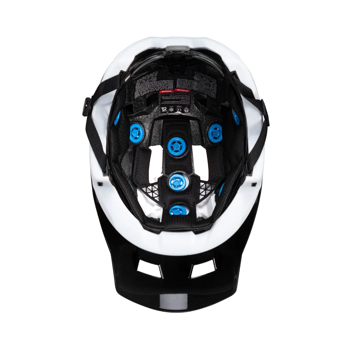 Leatt MTB Enduro 4.0 Full Face Helmet - White - 2024 - Image 5