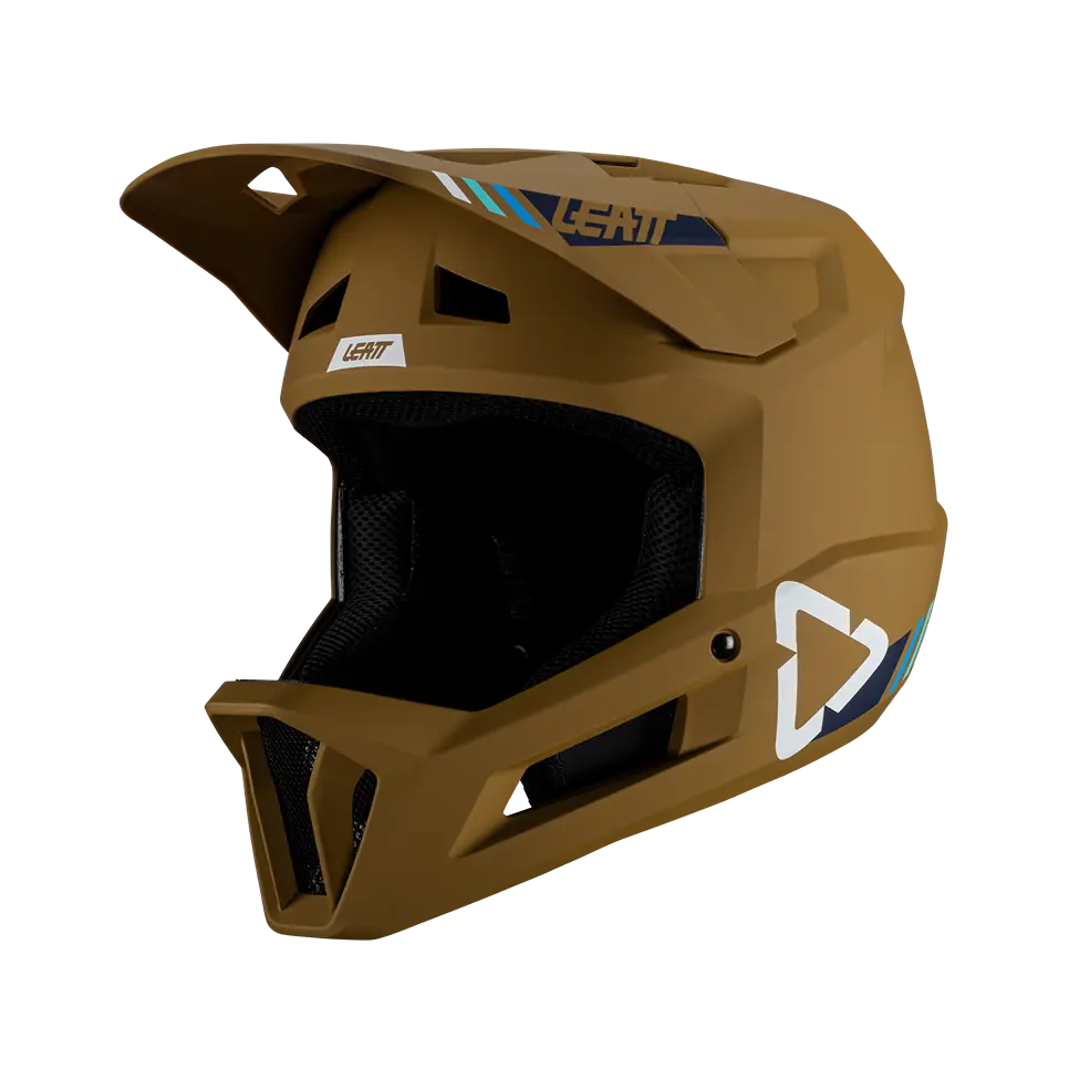 Leatt MTB Gravity 1.0 Full Face Helmet - Peanut - 2024 - Image 2