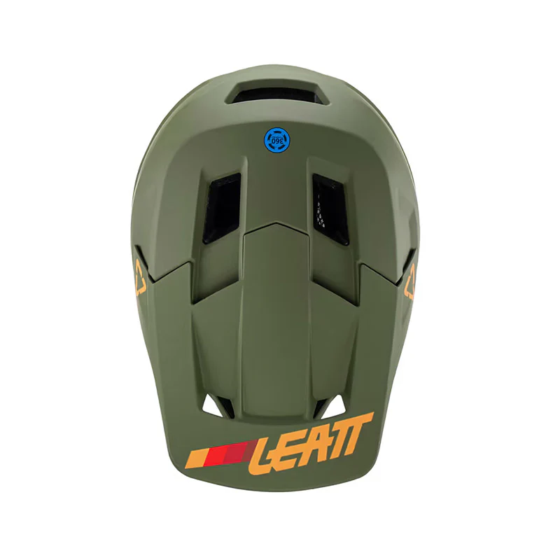 Leatt MTB Gravity 1.0 Full Face Helmet - Pine - 2023 - Image 3