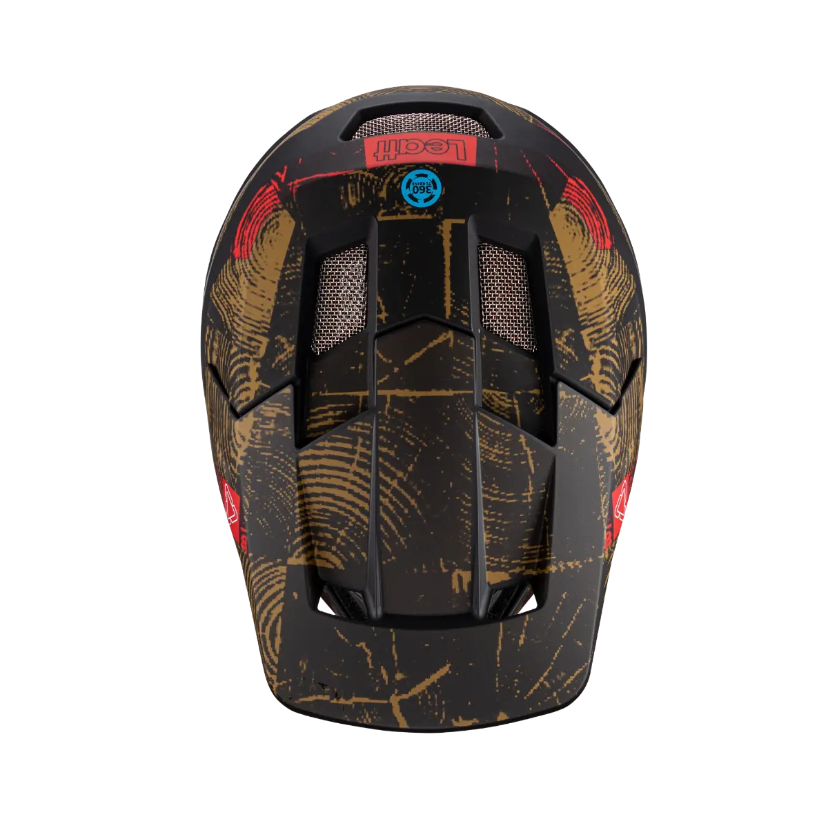 Leatt MTB Gravity 2.0 Full Face Helmet - Timber - 2024 - Image 7