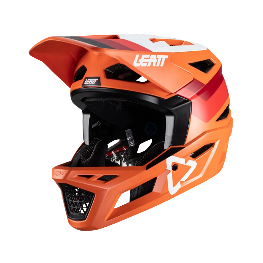 Leatt MTB Gravity 4.0 Full Face Helmet - Flame - 2024 - Image 2