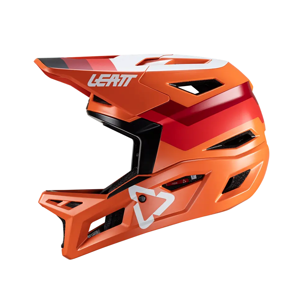 Leatt MTB Gravity 4.0 Full Face Helmet - Flame - 2024 - Image 4