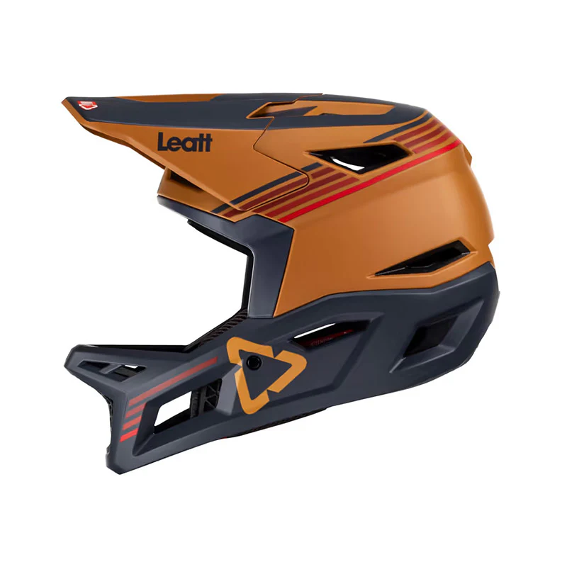 Leatt MTB Gravity 4.0 Full Face Helmet - Suede - 2023 - Image 2