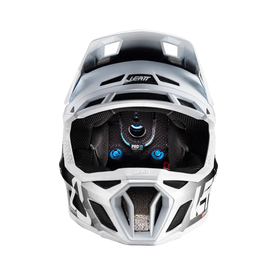 Leatt MTB Gravity 8.0 Full Face Helmet - White - 2024 - Image 6