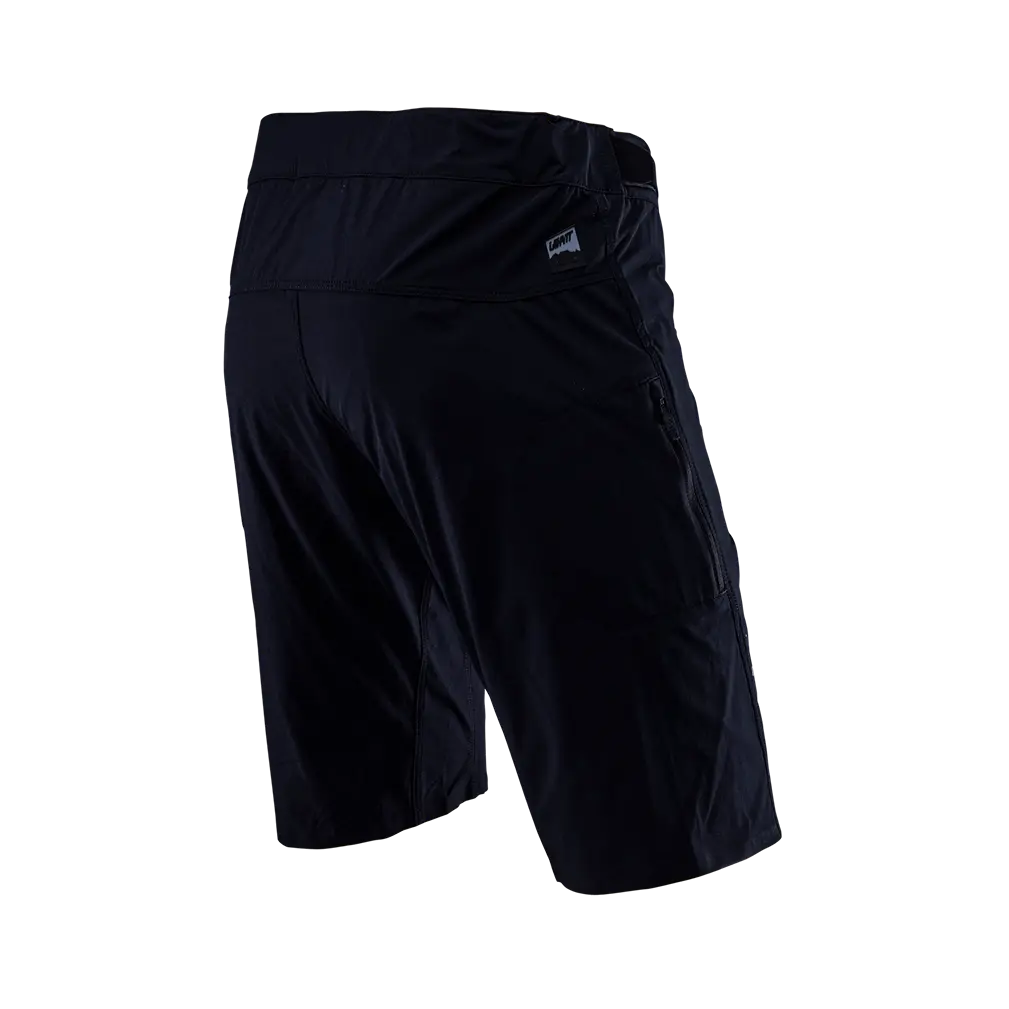 Leatt Trail 1.0 MTB Short - With Liner - Black - 2024 - Image 3