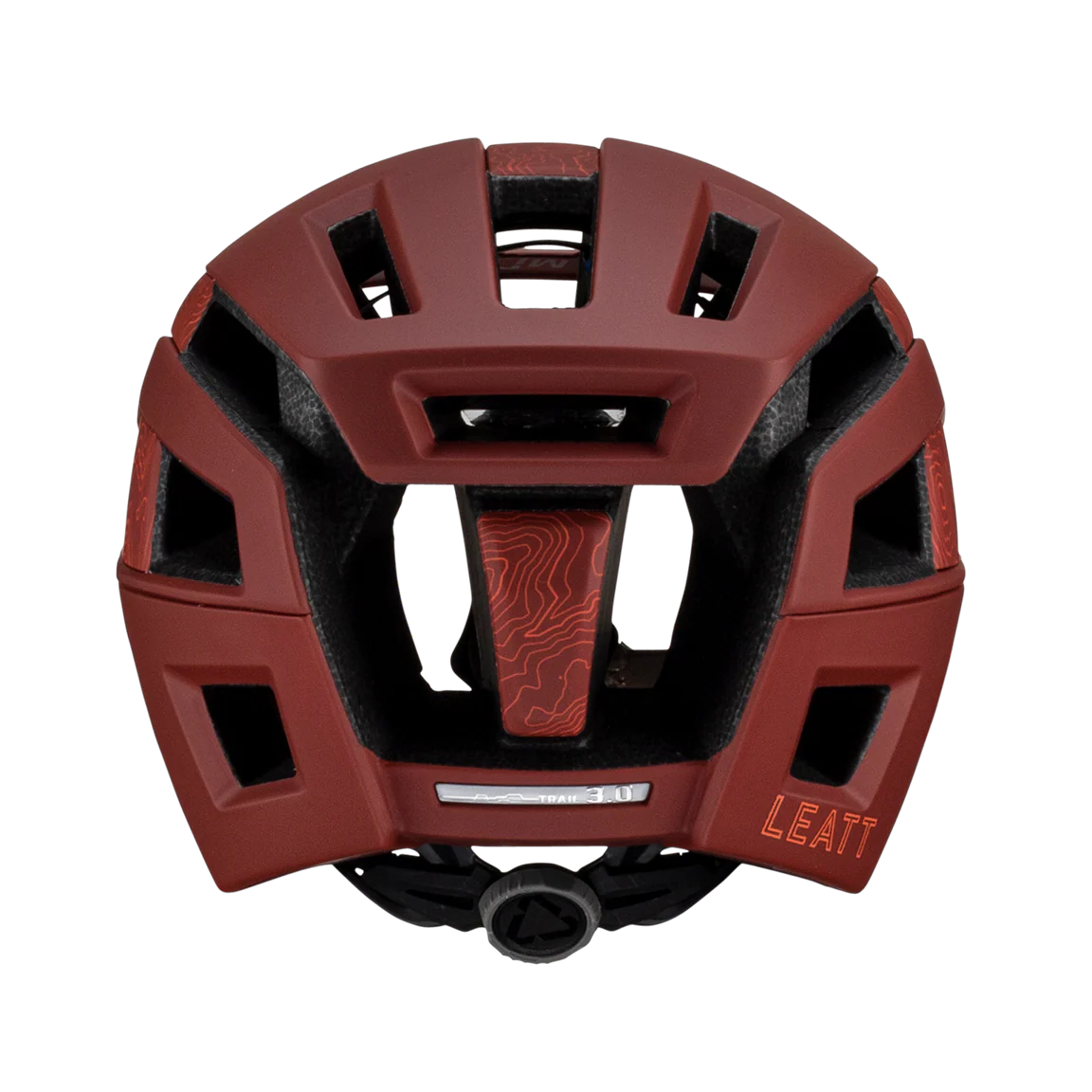 Leatt Trail 3.0 MTB Helmet - Lava - Prior Season - Image 6