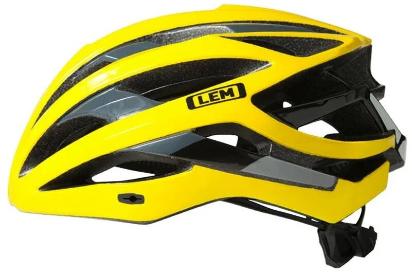 LEM Gavia Road Bike Helmet - Yellow - Image 4