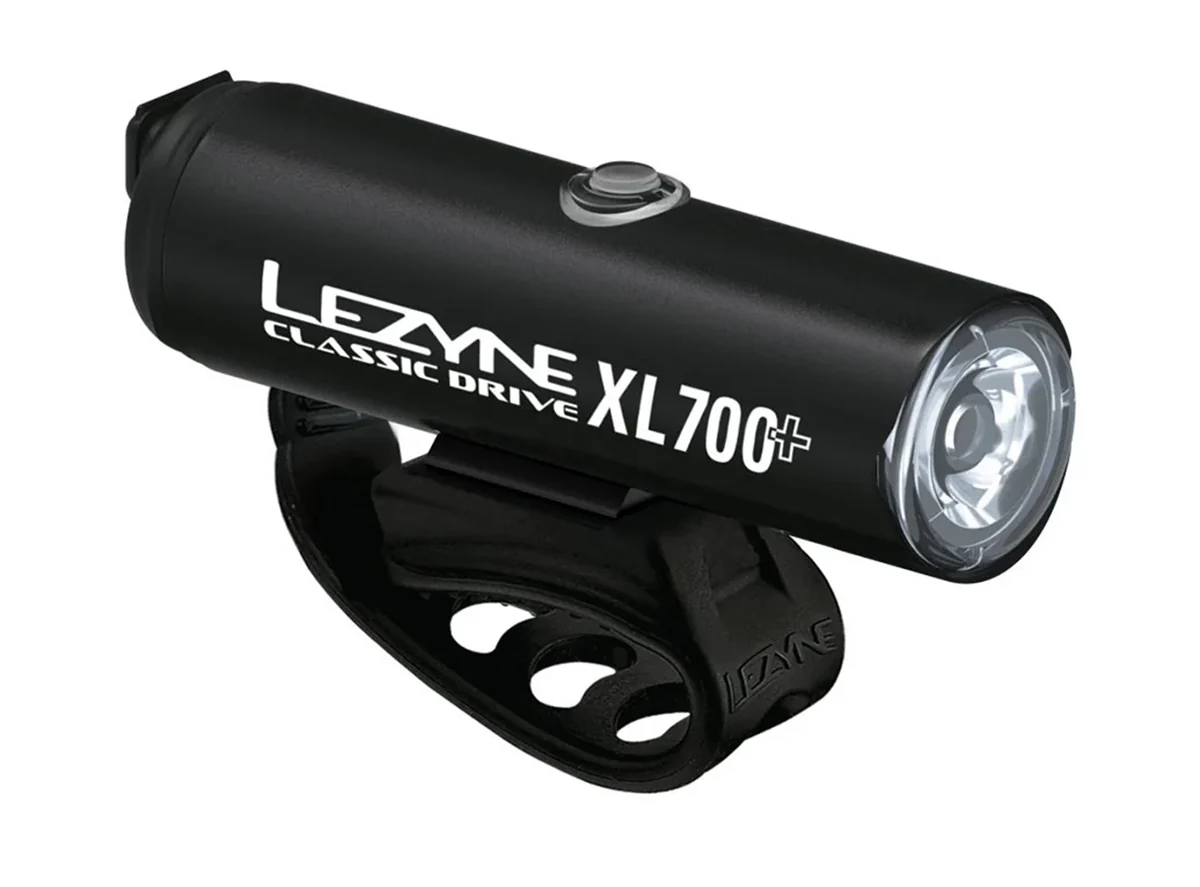 Lezyne Classic Drive XL 700+ Front Light - Satin Black