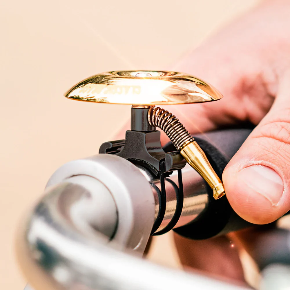 Lezyne Classic Shallow Brass Bell - Black - Image 2