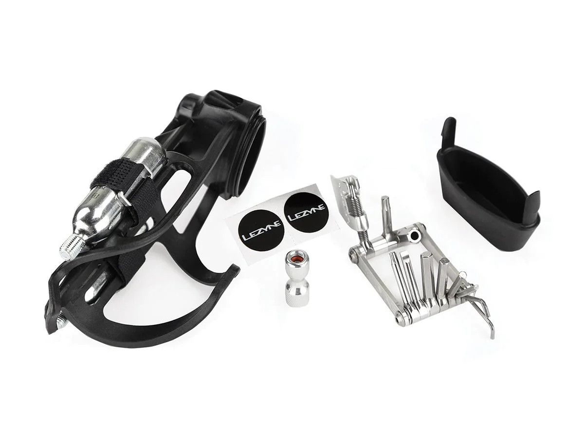 Lezyne Tubeless Flow Storage - Loaded - Black