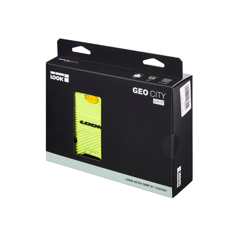Look Geo City Grip Flat Pedals - Lime - Image 3