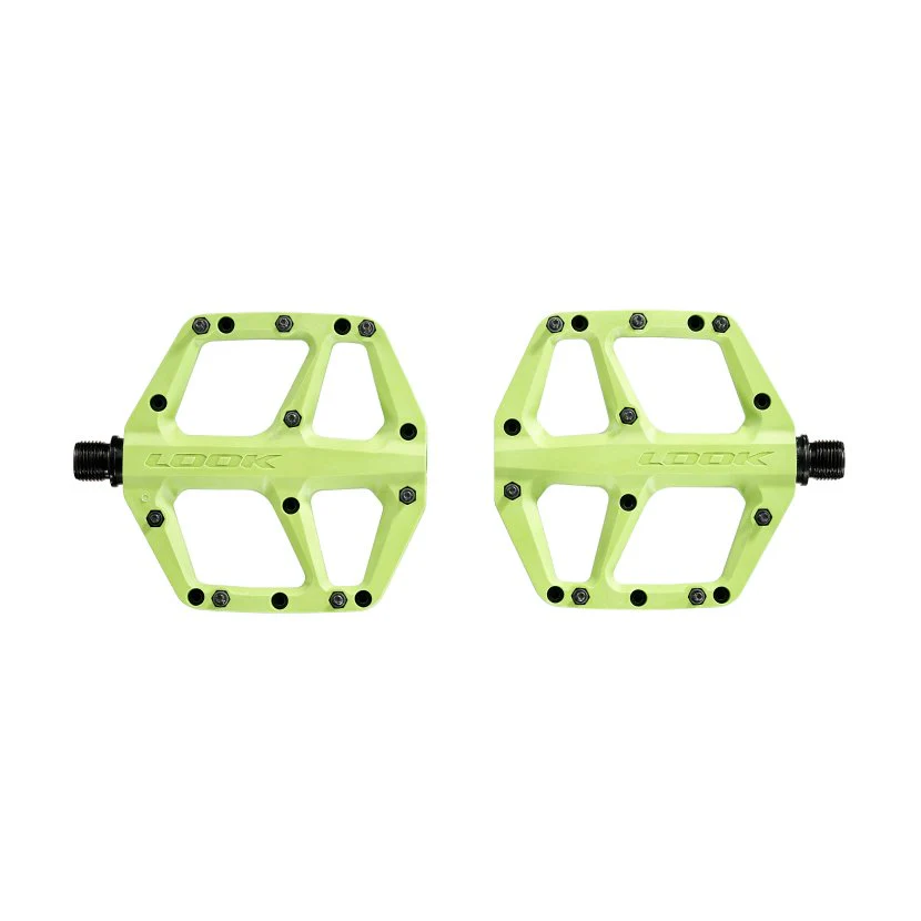 Look Trail Fusion Flat Pedals - Lime - Image 2