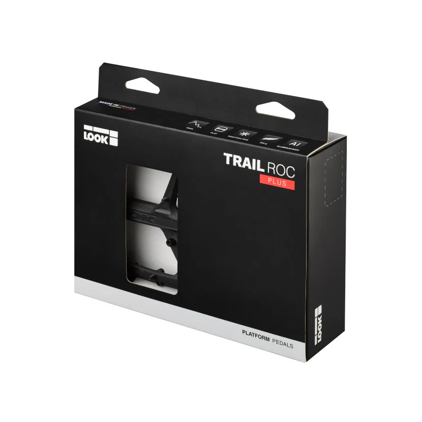 Look Trail Roc Plus Flat Pedals - Black - Image 3