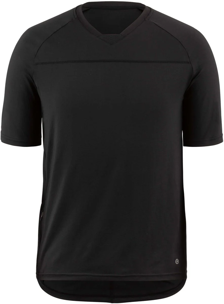 Louis Garneau HTO 3 Short Sleeve MTB Jersey - Black