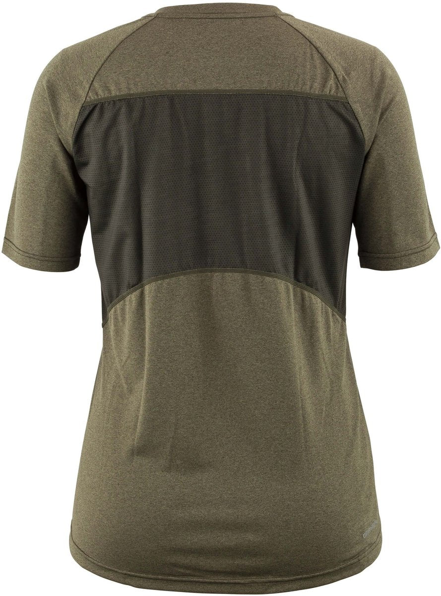 Louis Garneau HTO 3 Short Sleeve MTB Jersey - Womens - Forest Night - Image 2