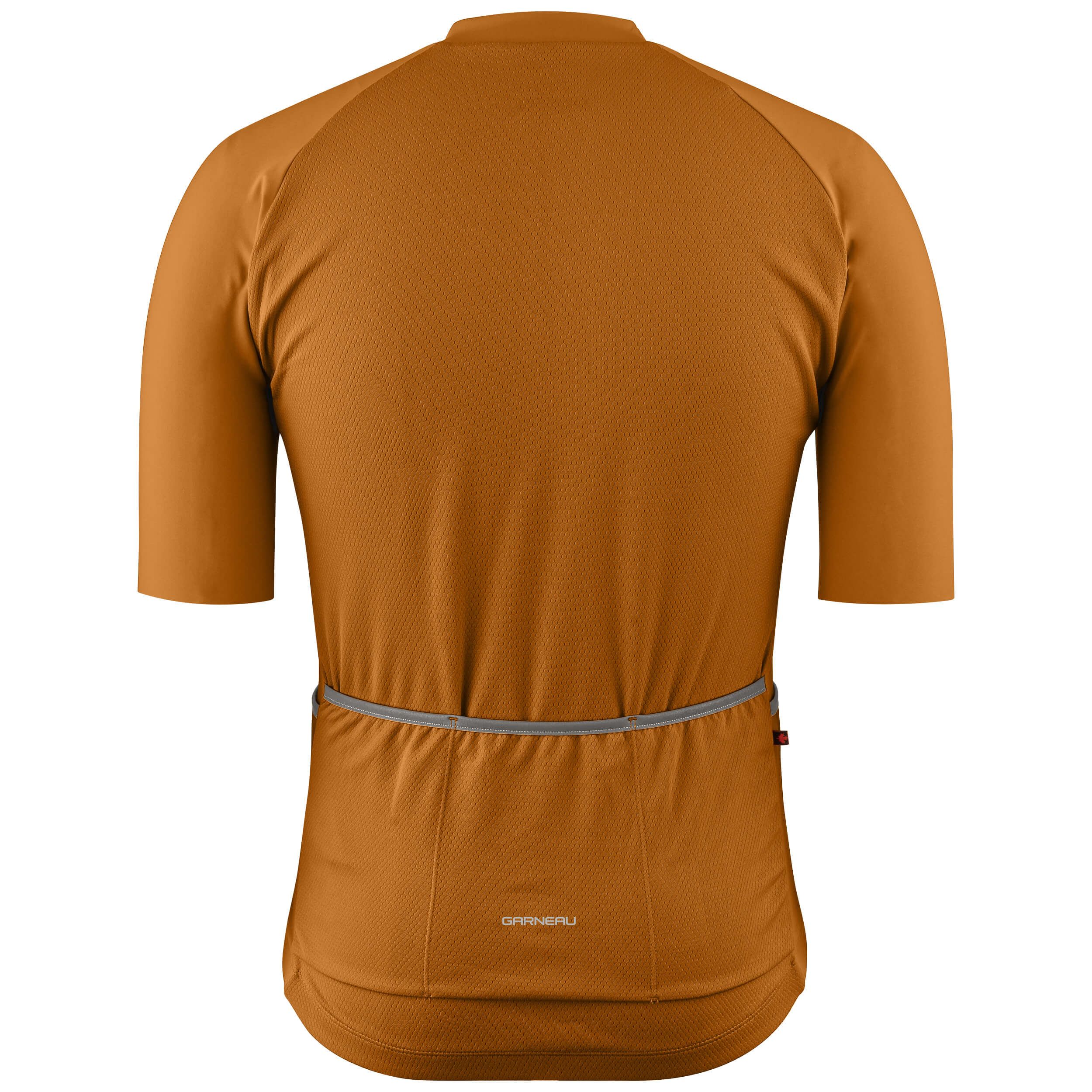 Louis Garneau Lemmon 4 Short Sleeve Road Jersey - Caramel - 2022 - Image 2