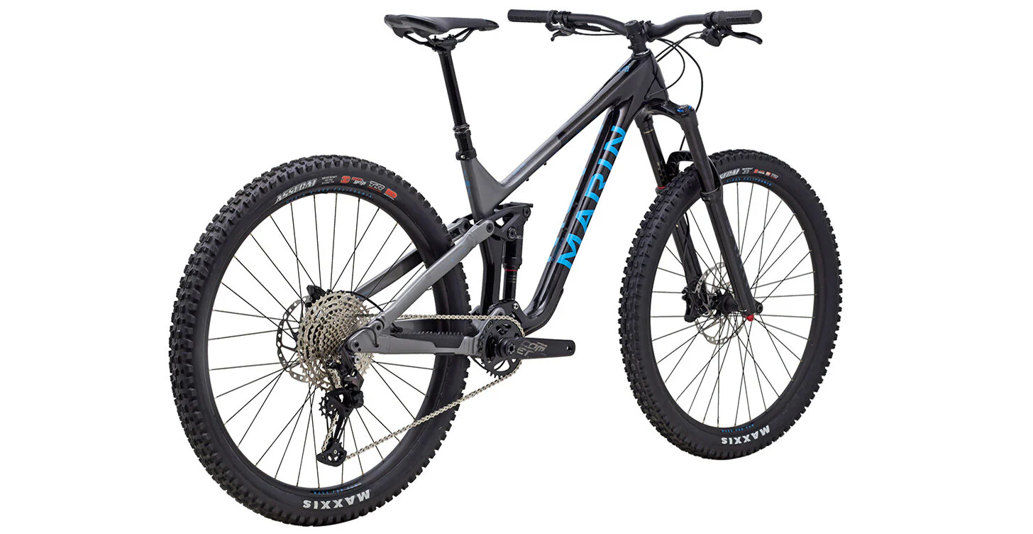 Marin Alpine Trail Carbon 1 29 - Gloss Black-Blue - 2024 - Image 3