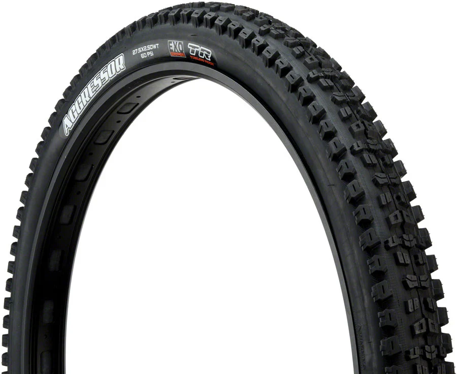 Maxxis Aggressor 27.5 Folding MTB Tire - WT EXO TR - OE - Image 3