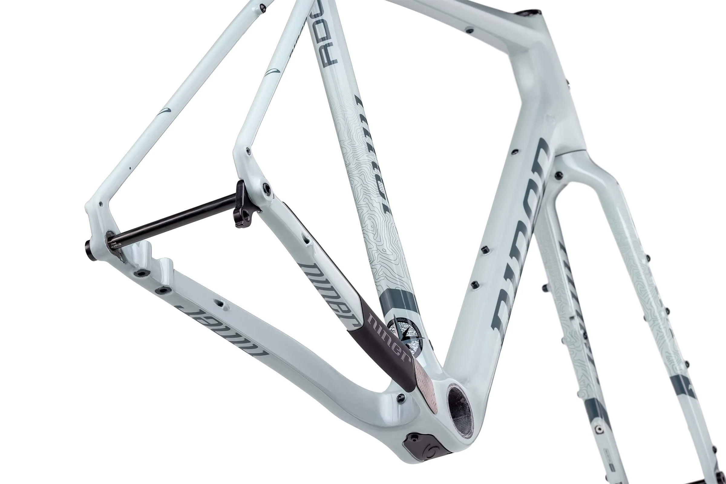 Niner RLT 9 RDO Frameset - Avalanche Gray-Slate - 2021 - Image 3