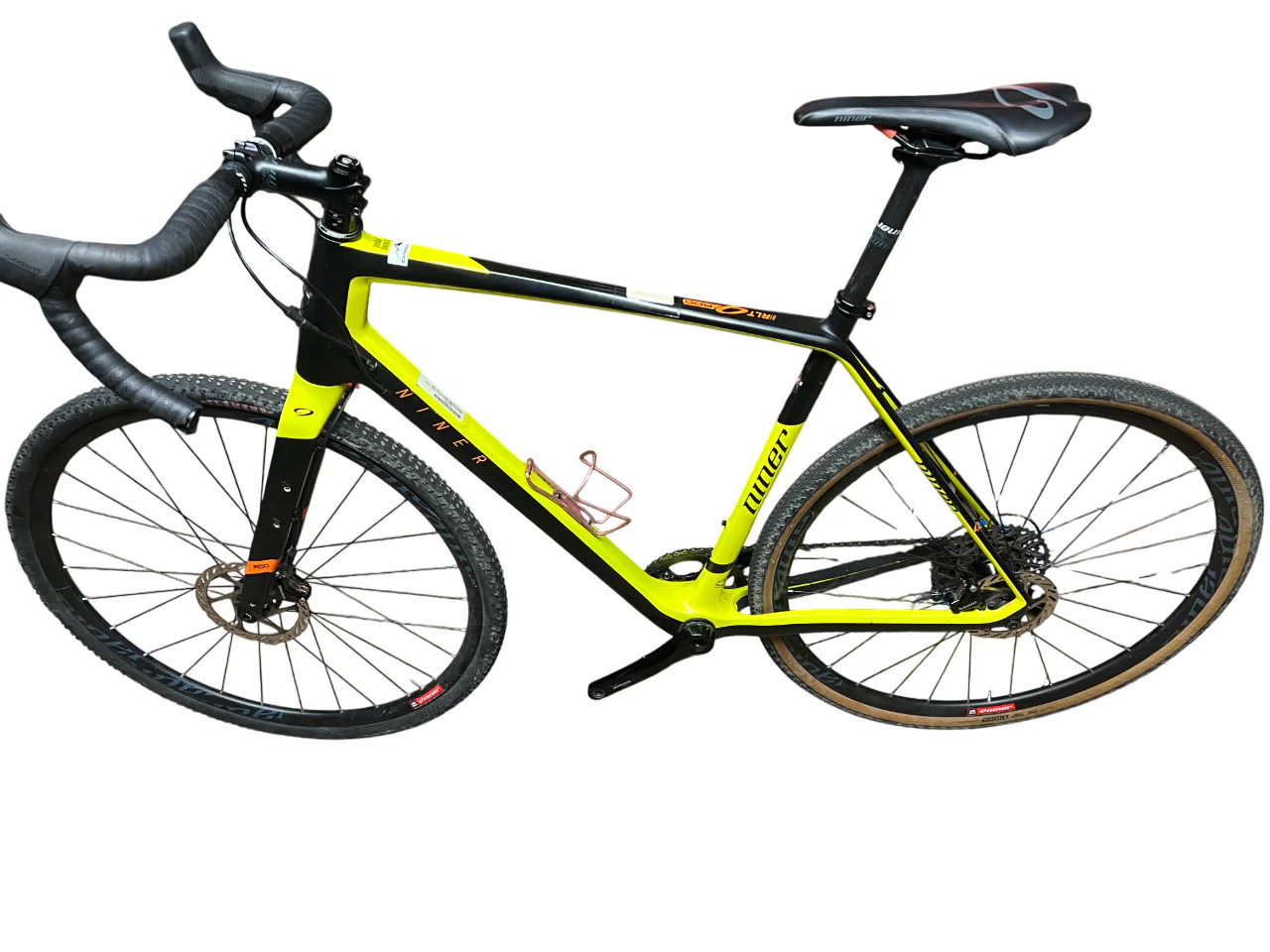 Niner RLT 9 RDO Road Bike - 2-Star Apex - Demo - Carbon-Yellow - Image 4