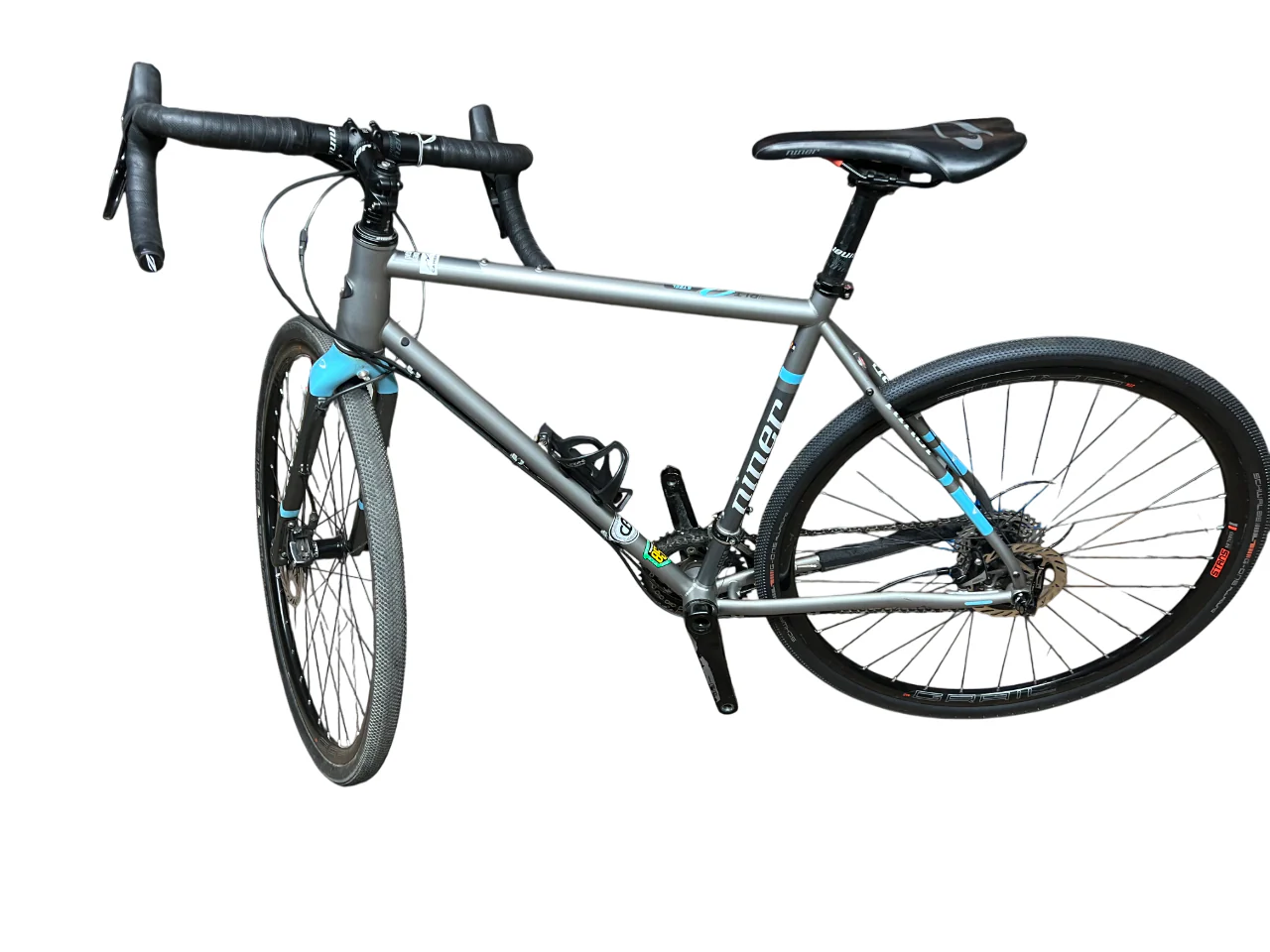 NINER RLT Steel Road Bike - 3-Star Rival - Demo1 - Gray-Blue - Image 4