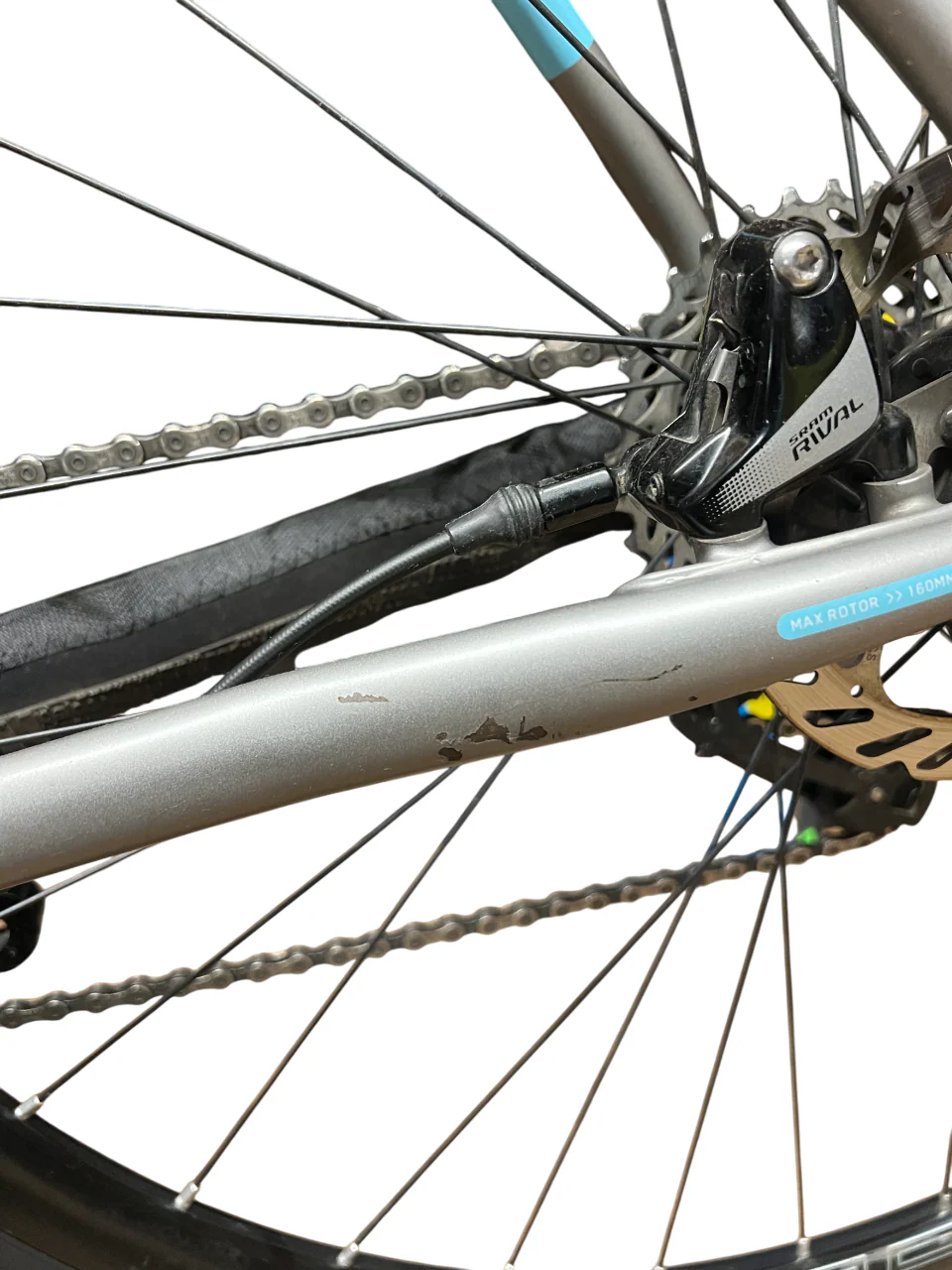 NINER RLT Steel Road Bike - 3-Star Rival - Demo1 - Gray-Blue - Image 7