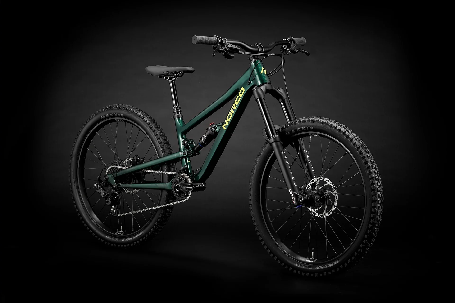 Norco Fluid FS 24 - Dark Metallic Green - 2026 - Image 5